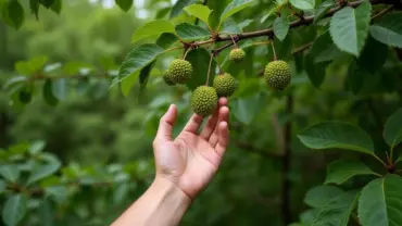 Mơ thấy hái táo mèo xanh