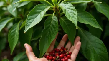 Mơ thấy hái tiêu trên cây xanh tốt, báo hiệu sự thành công và thịnh vượng.
