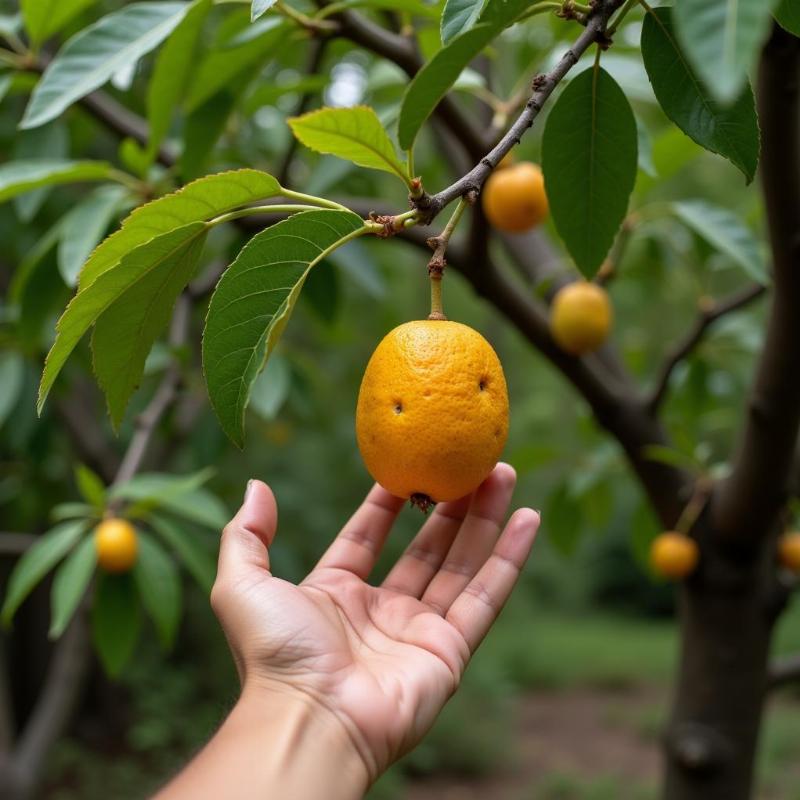 Mơ thấy hái vải chín