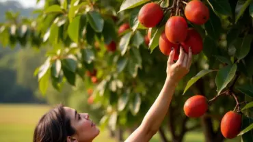 Mơ thấy hái vải trên cây