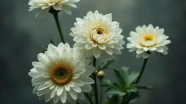 Mơ thấy hoa cúc trắng tàn úa