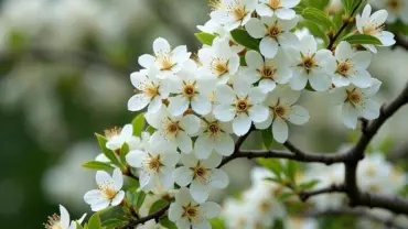 Mơ thấy hoa sữa trong sân nở rộ