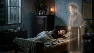 Không gian mờ ảo gợi lên sự suy tư sâu sắc về điềm báo khi mơ thấy hồn ma nói chuyện với mình trong văn hóa tâm linh