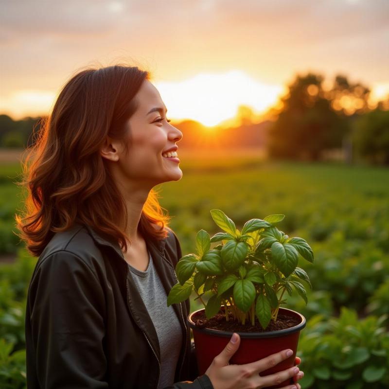 Mơ thấy húng quế úa vàng tin vào điều tốt đẹp