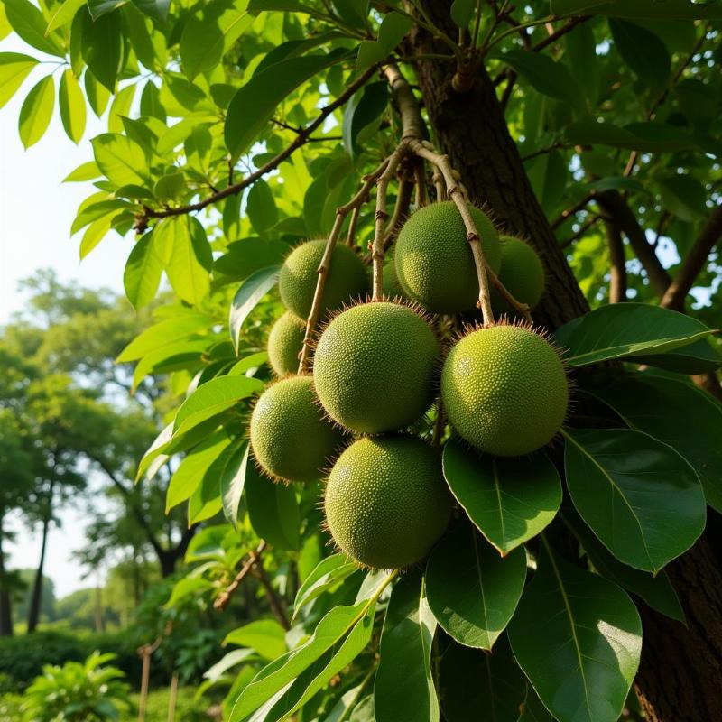 Mơ thấy mãng cầu chín trên cây