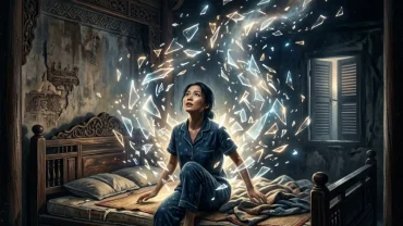 Hình ảnh minh họa ý nghĩa tâm lý và điềm báo tâm linh khi mơ thấy mình bị bắn chết trong lúc ngủ