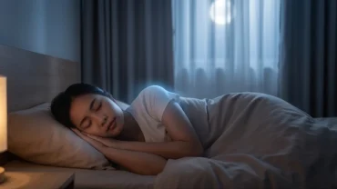 Hình ảnh người ngủ say tượng trưng cho ý nghĩa khi mơ thấy mình chết và sự tái sinh tinh thần