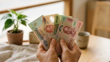 Hình ảnh minh họa cho giấc mơ thấy mình cho tiền người khác với ý nghĩa chủ động tài chính