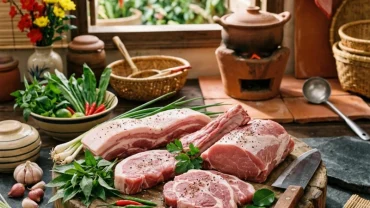 Bức ảnh minh họa chi tiết ý nghĩa điềm báo mơ thấy mổ lợn và các bộ số may mắn liên quan theo phong thủy