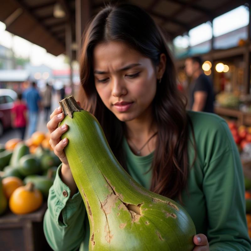 Mơ thấy mua bí xanh bị hỏng điềm báo gì