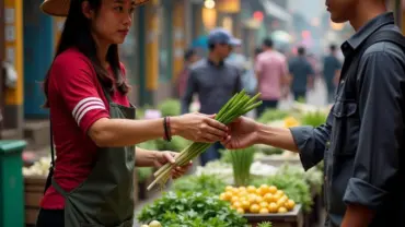 Mơ thấy mua bó sả ở chợ