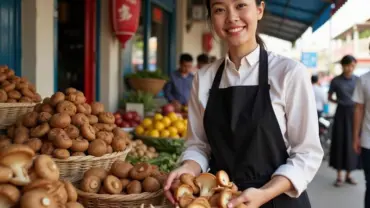 Mơ thấy mua nấm đông cô tươi