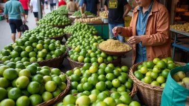Mơ thấy mua nhiều chanh tại chợ