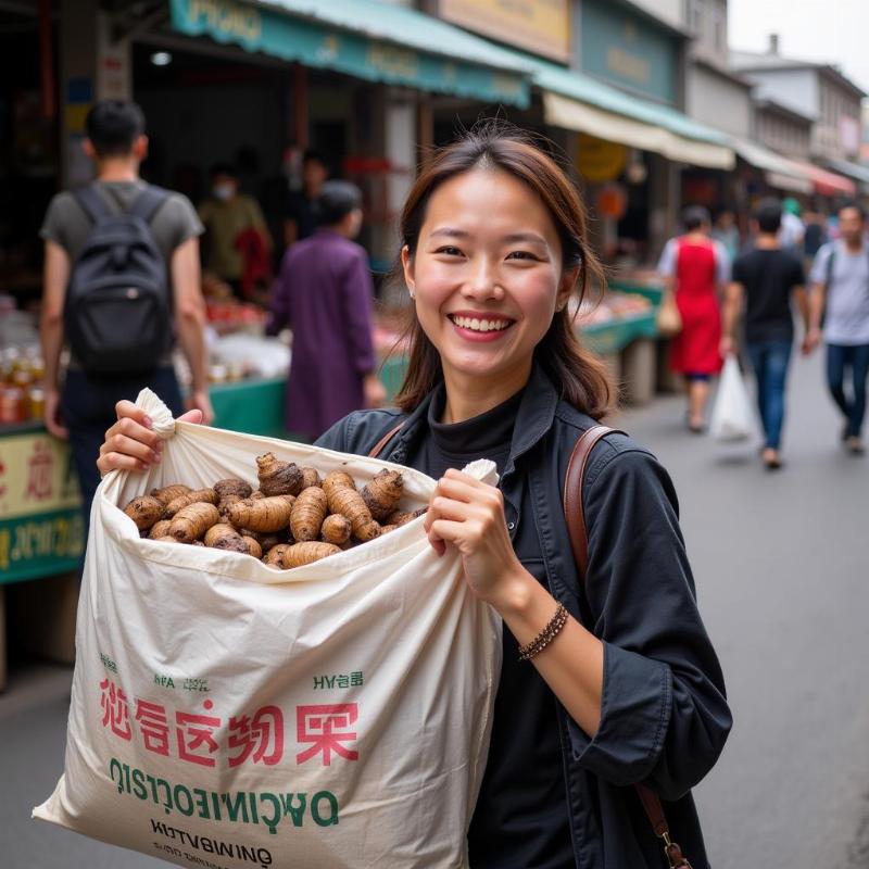 Mơ thấy mua nhiều đinh lăng