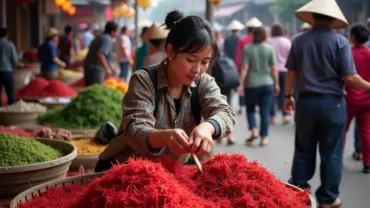 Mơ thấy mua rau dền ở chợ đông đúc