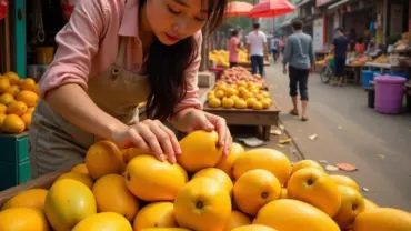 Mơ thấy mua xoài chín vàng ươm