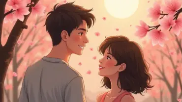 Mơ thấy ngắm hoa đào cùng người yêu