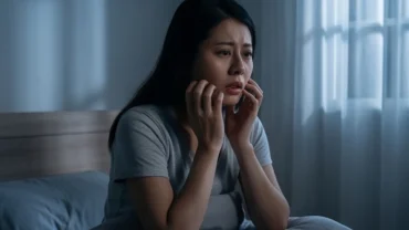 Người phụ nữ tỉnh giấc trong lo âu sau khi mơ thấy ngoại tình bị bắt gặp
