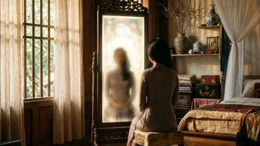 Bức ảnh nghệ thuật minh họa cho điềm báo tâm linh và tâm lý khi mơ thấy người khác rụng răng