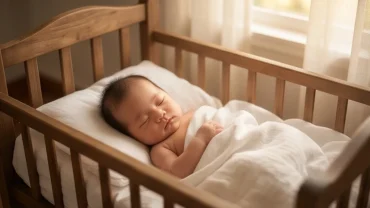 Em bé sơ sinh kháu khỉnh ngủ ngoan phản ánh điềm báo may mắn khi mơ thấy người khác sinh con trong tâm lý học