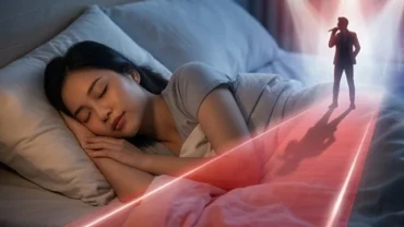 Cô gái Việt Nam chìm trong giấc ngủ sâu và mơ thấy người nổi tiếng đứng cạnh mình trên thảm đỏ rực rỡ
