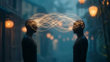 Hình ảnh minh họa nghệ thuật về tâm lý đằng sau giấc mơ thấy người yêu và thông điệp từ tiềm thức