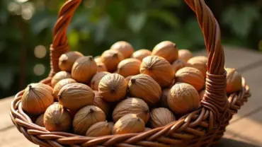 Mơ thấy nhiều hạt óc chó trong giỏ