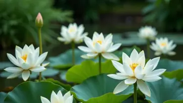 Mơ thấy nhiều hoa sen trắng