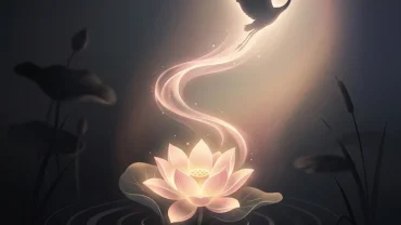 Hình ảnh minh họa mang tính biểu tượng về sự tái sinh và chuyển giao năng lượng khi mơ thấy nhiều người chết