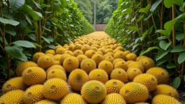 Mơ thấy nhiều sầu riêng chín vàng