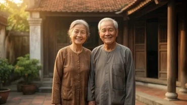 Khuôn mặt hiền từ và nụ cười ấm áp của người thân mang lại cảm giác bình yên trọn vẹn khi mơ thấy ông bà ngoại