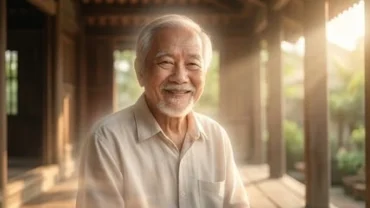 Gương mặt hiền từ của ông ngoại trong giấc chiêm bao mang lại cảm giác bình yên và che chở