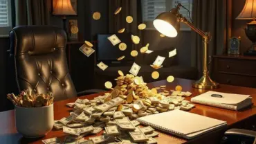 Mơ thấy phát tài trên bàn làm việc