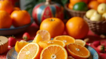 Mơ thấy quýt nhiều múi chín vàng trên mâm ngũ quả ngày Tết