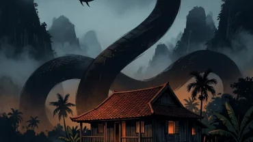 Hình ảnh mang tính biểu tượng giúp giải mã ý nghĩa tâm linh và điềm báo khi nằm mơ thấy rắn to