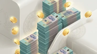 Bức ảnh minh họa các điềm báo tâm linh và tài lộc chi tiết khi bạn mơ thấy rất nhiều tiền