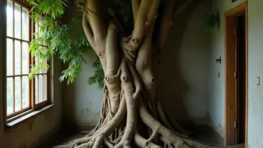 Mơ thấy rễ đa mọc trong nhà