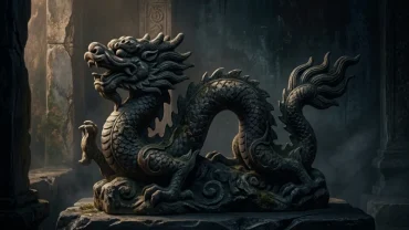 Hình ảnh mang tính biểu tượng giúp giải mã điềm báo phong thủy khi mơ thấy rồng chết trong văn hóa Á Đông