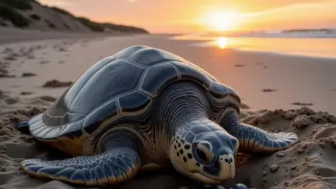 Mơ thấy rùa đẻ trứng trên bãi cát