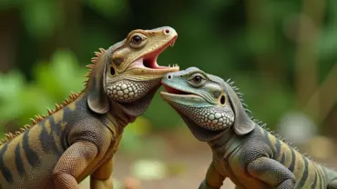 Mơ thấy thằn lằn đuổi nhau và cắn nhau