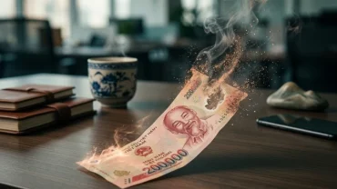 Hình ảnh mang tính biểu tượng về điềm báo khi mơ thấy tiền giả trong cuộc sống thường ngày