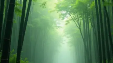 Mơ thấy trúc lay động trong sương sớm