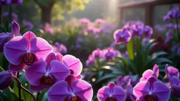 Mơ thấy vườn lan màu tím