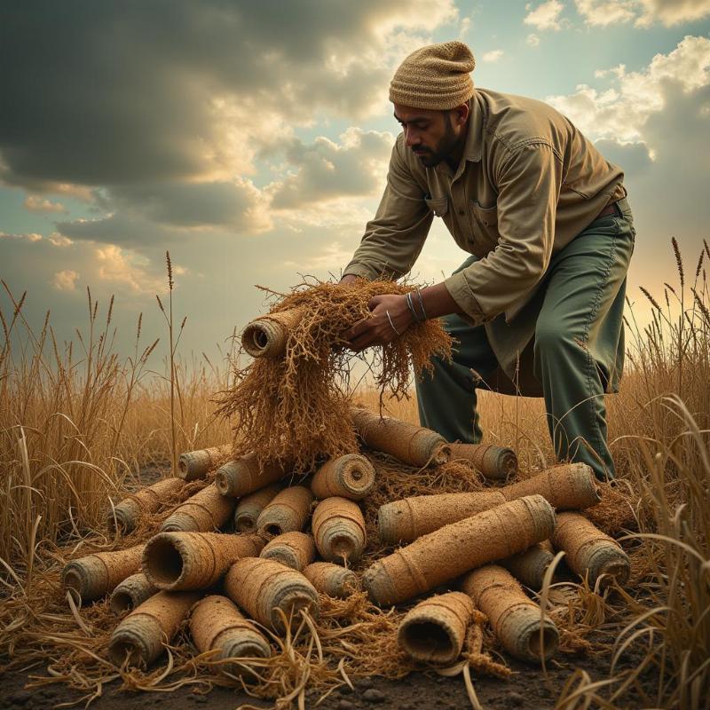 Mơ thấy vứt rau đay héo