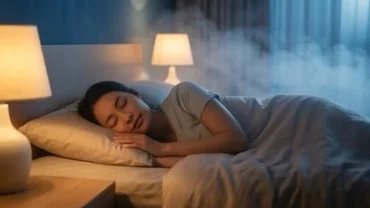 Cuốn sổ tay ghi chép giải mã giấc mơ thấy xác chết dưới ánh đèn ngủ ấm áp