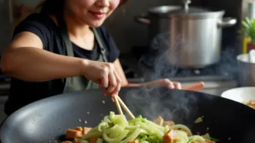 Mơ thấy xào mướp với thịt