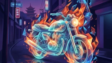 Hình ảnh minh họa giải mã ý nghĩa hiện tượng mơ thấy xe cháy dưới góc độ tâm lý học và phong thủy