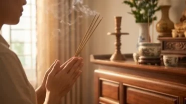 Quy tắc phong thủy về việc một lần cúng thắp bao nhiêu nén hương trên bàn thờ gia tiên