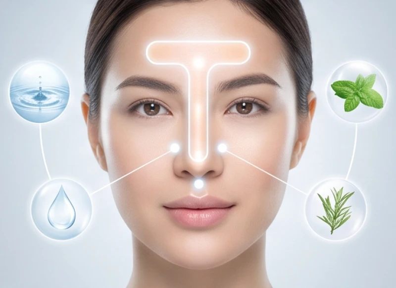 Mụn mọc ở mũi là điềm gì: Giải mã từng vị trí & cách xử lý 6 Bản đồ mụn y khoa hiển thị mối liên kết giữa vùng mũi với các vấn đề về tiêu hóa