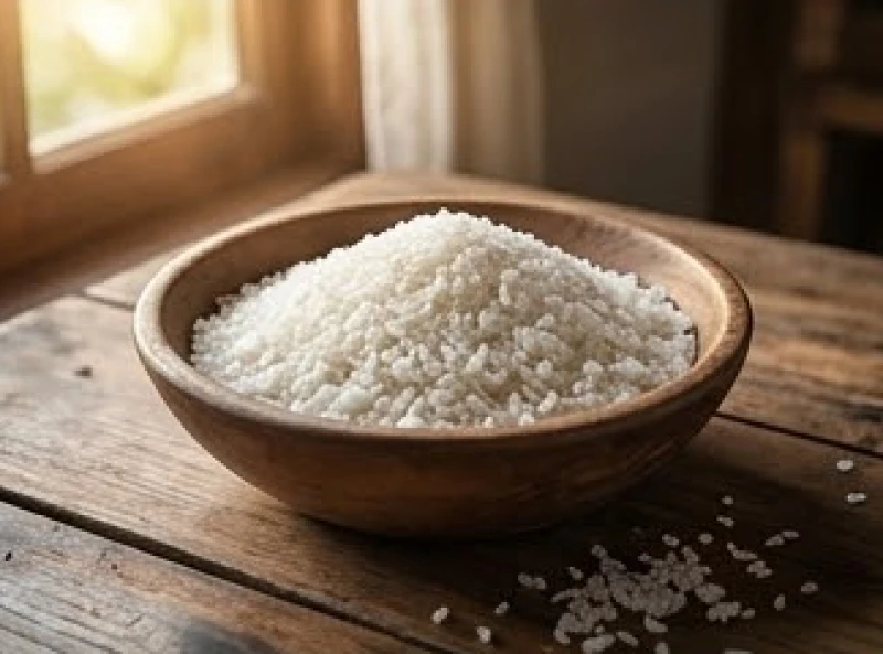 Mơ thấy cò trắng: Điềm báo cát hung và cách luận số tài lộc 7 Một bát gỗ mộc mạc đựng đầy muối hạt to trộn lẫn với gạo nếp trắng tinh